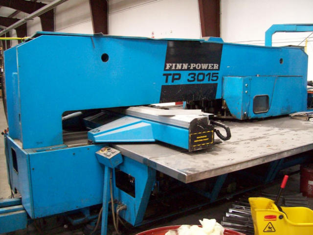 Finn Power TP3015, Machine ID: 5510